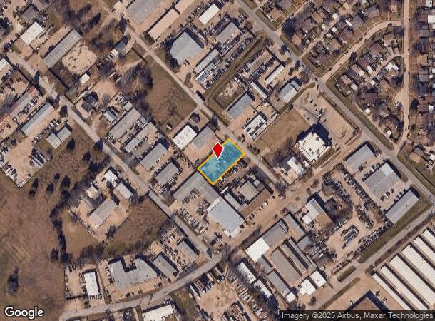 2425 Edinburg St, Mesquite, TX Parcel Map