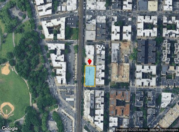  2070 White Plains Rd, Bronx, NY Parcel Map