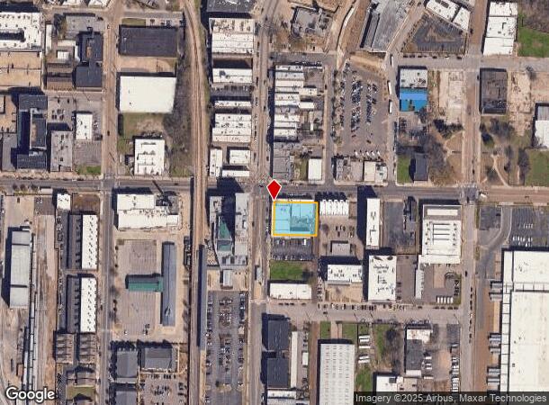 540 S Main St, Memphis, TN Parcel Map