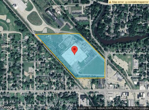  121 N Chipman St, Owosso, MI Parcel Map