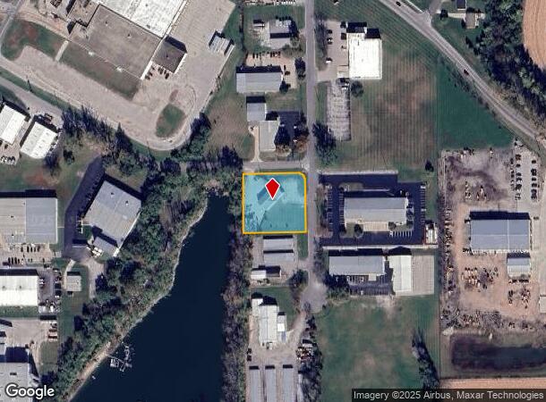 920 Repp Dr, Columbus, IN Parcel Map