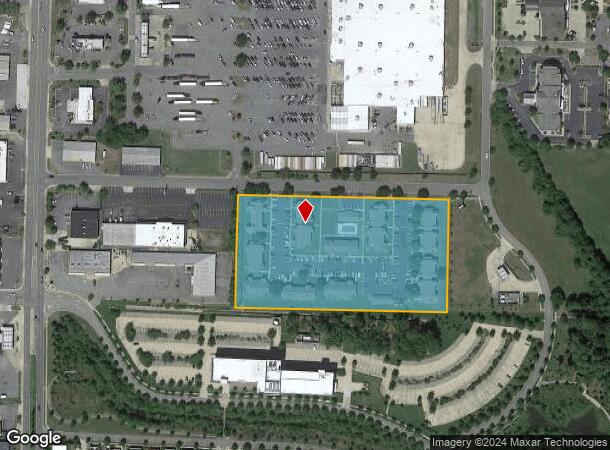  867 Fendley Dr, Conway, AR Parcel Map