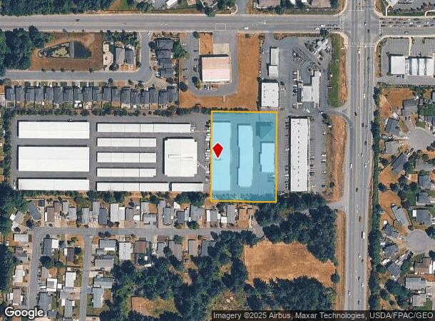 18816 Meridian E, Puyallup, WA Parcel Map