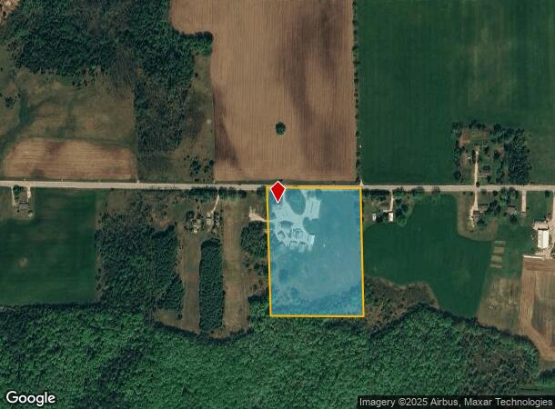 3655 Peninsula Players Rd, Fish Creek, WI Parcel Map