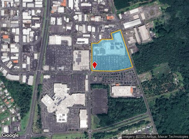  371 E Makaala St, Hilo, HI Parcel Map