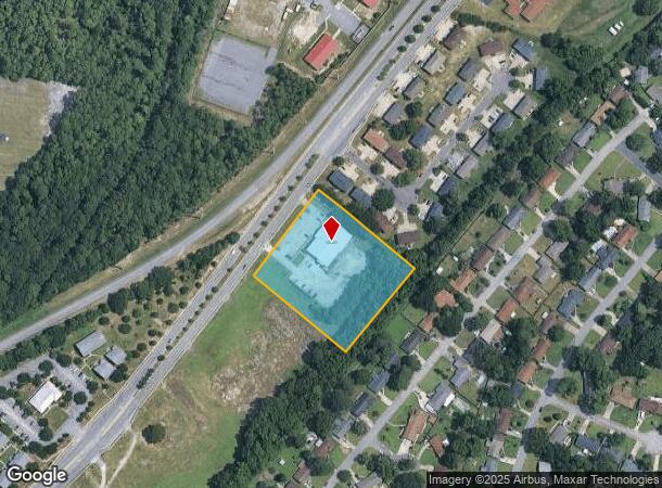  9104 Middleground Rd, Savannah, GA Parcel Map