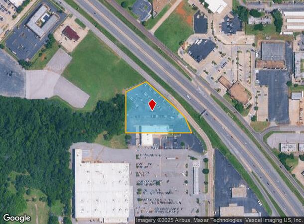 6450 Tinker Diagonal, Oklahoma City, OK Parcel Map