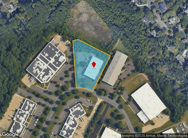  21 Twosome Dr, Moorestown, NJ Parcel Map
