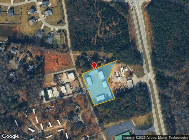  2419 Powdersville Rd, Easley, SC Parcel Map