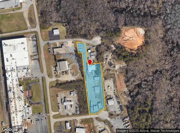  166 Pam Ct, Macon, GA Parcel Map