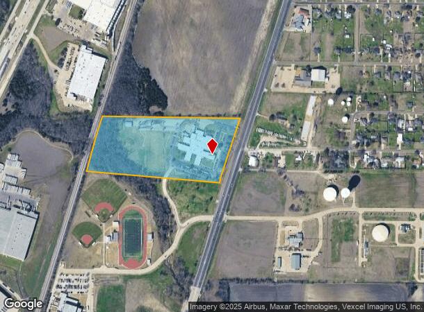  3295 N Highway 77, Waxahachie, TX Parcel Map