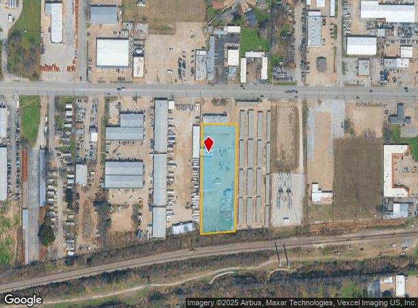 2710 W Division St, Arlington, TX Parcel Map
