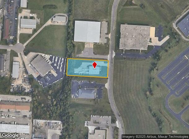 1760 Carillion Blvd, Cincinnati, OH Parcel Map