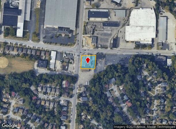  4598 Tennessee Ave, Cincinnati, OH Parcel Map