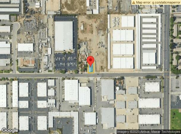  1709 W 11Th St, Upland, CA Parcel Map