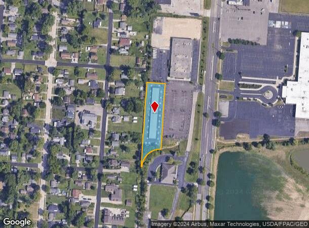  1731 Woodman Dr, Dayton, OH Parcel Map