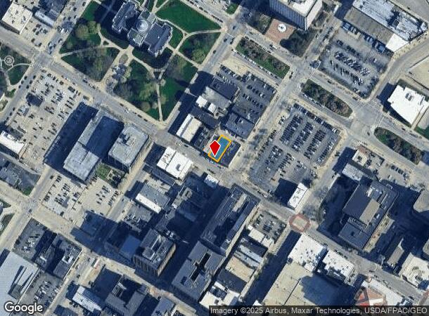 608 Adams St, Toledo, OH Parcel Map