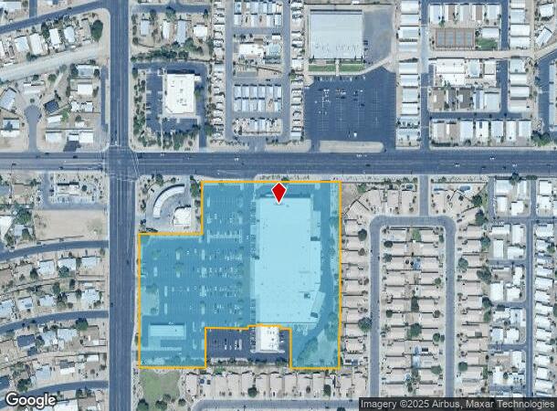 435 S Ellsworth Rd, Mesa, AZ Parcel Map