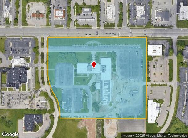  7373 W Saginaw Hwy, Lansing, MI Parcel Map