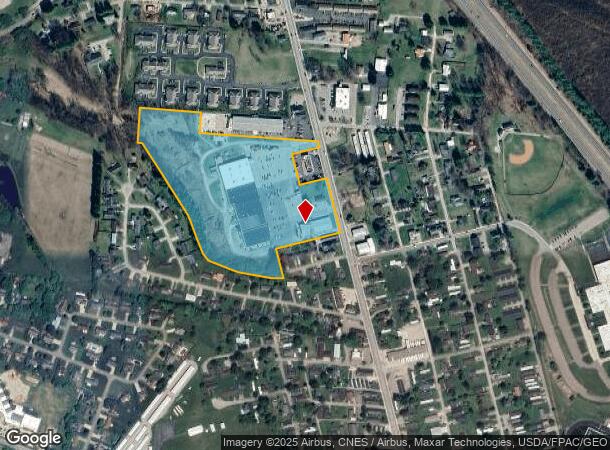 70 N Plains Rd, The Plains, OH Parcel Map