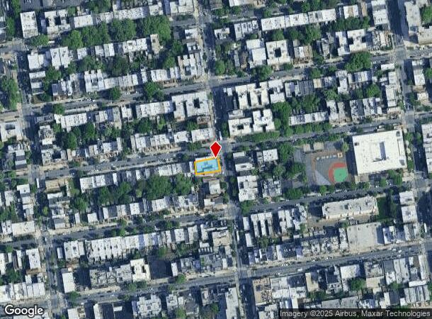  308 Throop Ave, Brooklyn, NY Parcel Map