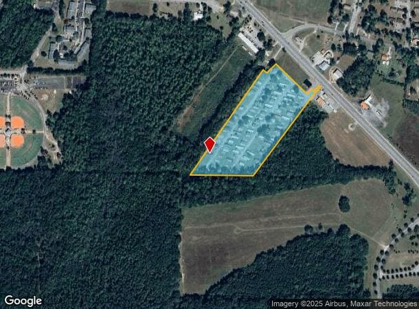 516 Ga Highway 133 S, Moultrie, GA Parcel Map