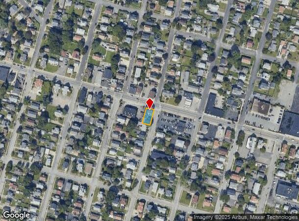  734 Park Ave, Cranston, RI Parcel Map