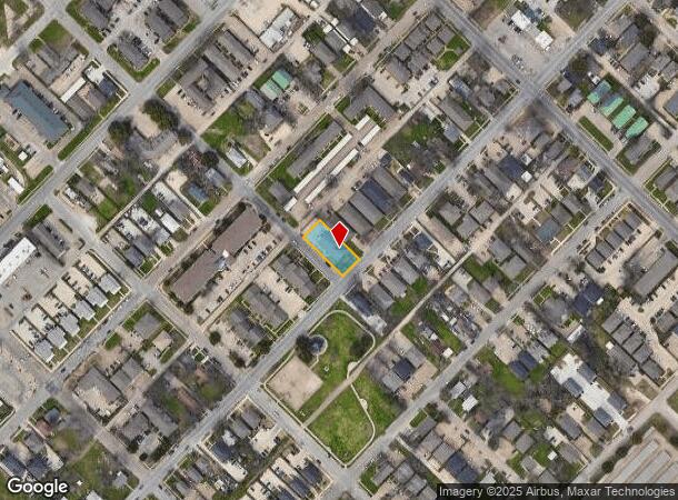 1325 Bagby Ave, Waco, TX Parcel Map
