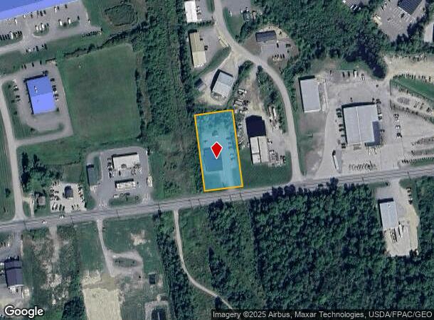  1723 Hammond St, Hermon, ME Parcel Map