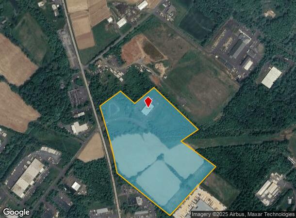  6110 Kit Rd, Pipersville, PA Parcel Map