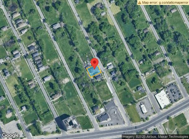  1113 Coplin St, Detroit, MI Parcel Map