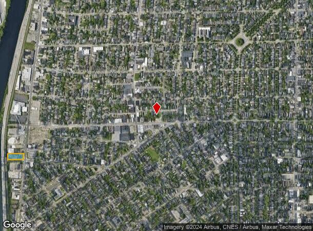  1100 Niagara St, Buffalo, NY Parcel Map