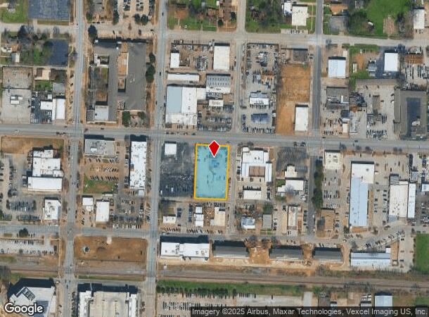  210 E Division St, Arlington, TX Parcel Map
