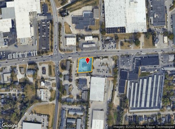  1314 Versailles Rd, Lexington, KY Parcel Map