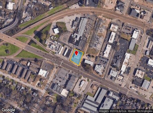  2870 Poplar Ave, Memphis, TN Parcel Map