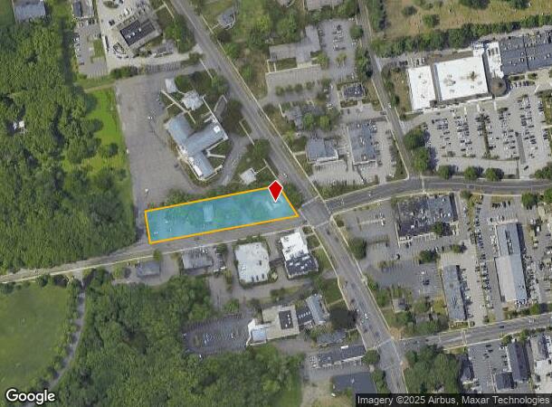  2493 Main St, Glastonbury, CT Parcel Map