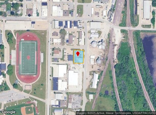 201 S Garfield St, Carlisle, IA Parcel Map