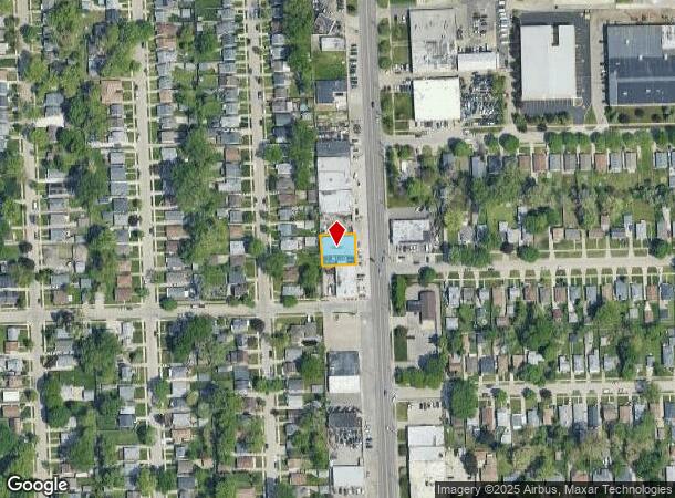  23325 Dequindre Rd, Hazel Park, MI Parcel Map