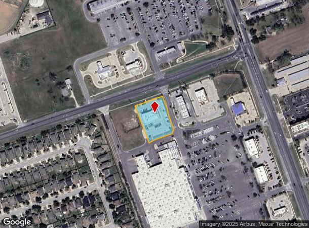107 Carlos G Parker Blvd Nw, Taylor, TX Parcel Map