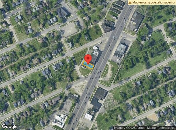  12213 Gratiot Ave, Detroit, MI Parcel Map