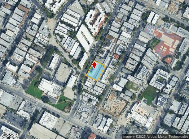  372 Columbia Ave, Los Angeles, CA Parcel Map