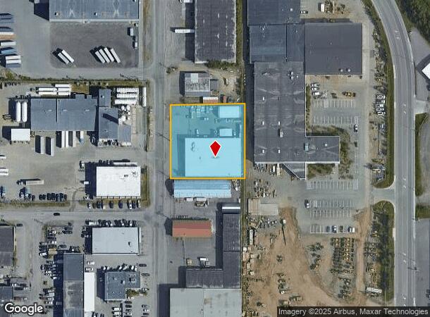  6517 Arctic Spur Rd, Anchorage, AK Parcel Map