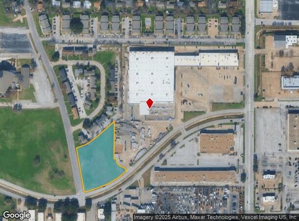 1650 S Cherry Ln, Fort Worth, TX Parcel Map