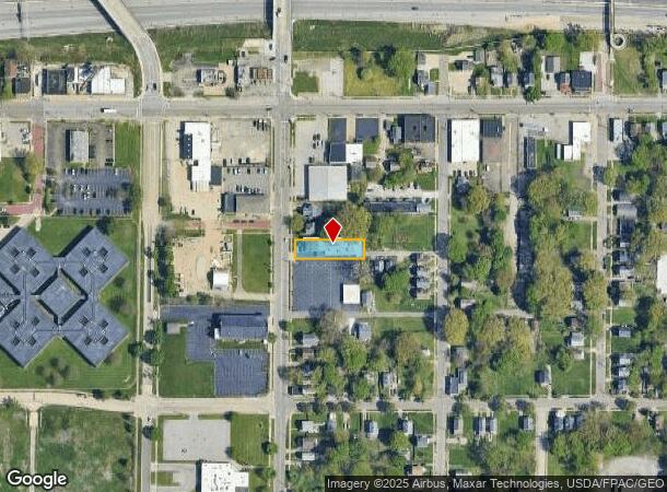  811 Grant St, Akron, OH Parcel Map