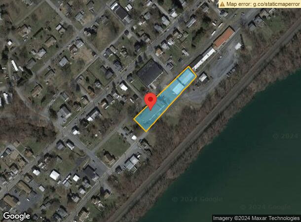  629 N Market St, Duncannon, PA Parcel Map