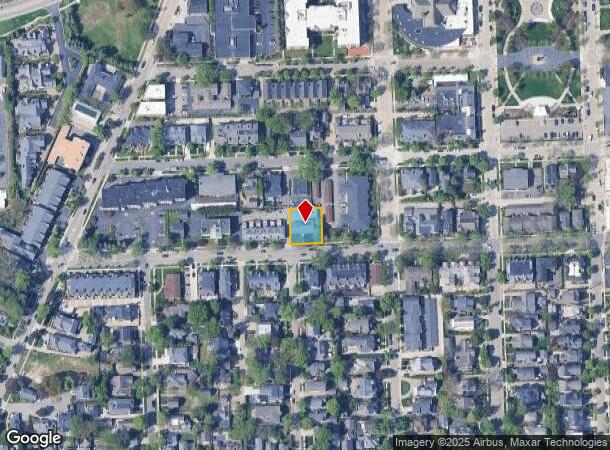 460 W Brown St, Birmingham, MI Parcel Map