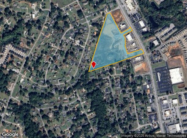 2219 Boiling Springs Rd, Boiling Springs, SC Parcel Map