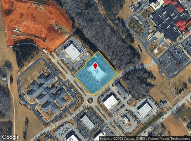 166 Springbrook Ave, Clayton, NC Parcel Map