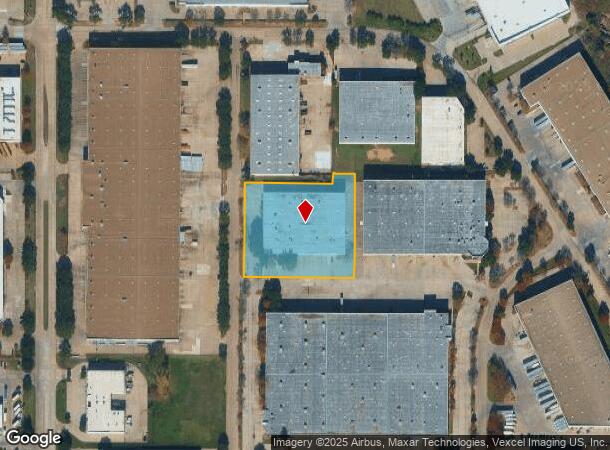 2890 112Th St, Grand Prairie, TX Parcel Map
