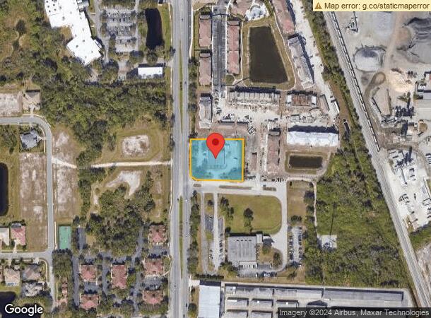  6115 N Wickham Rd, Melbourne, FL Parcel Map